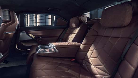 BMW serije 7 Protection G73 Executive Lounge Seating BMW serije 7 Protection G73 interijer Executive Lounge Seating stražnja sjedala